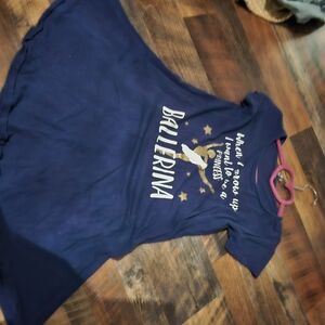 Ballerina Navy Kids Shirt